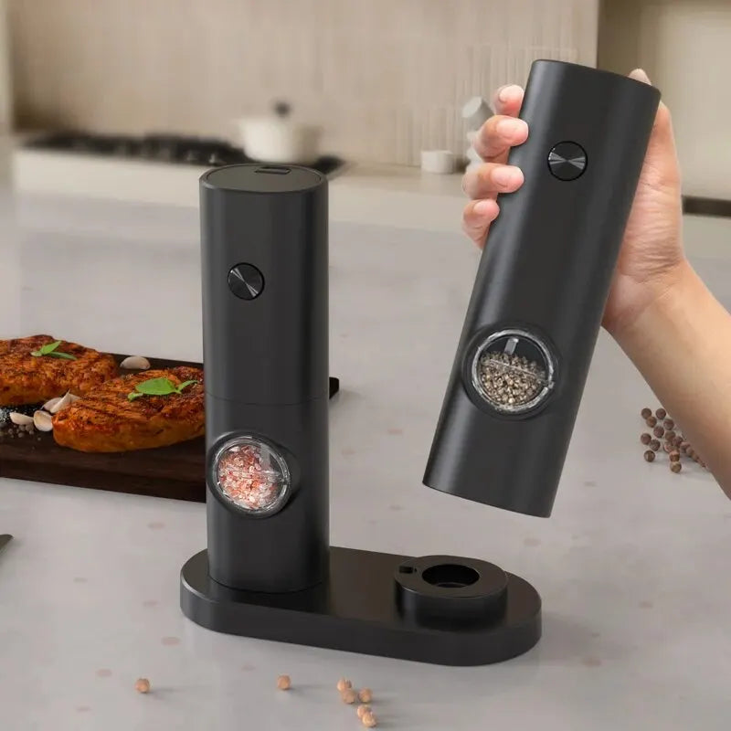 Electric LED Salt and Pepper Grinder