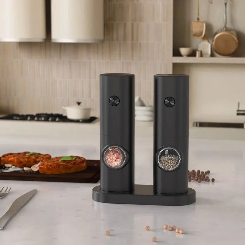 Electric LED Salt and Pepper Grinder